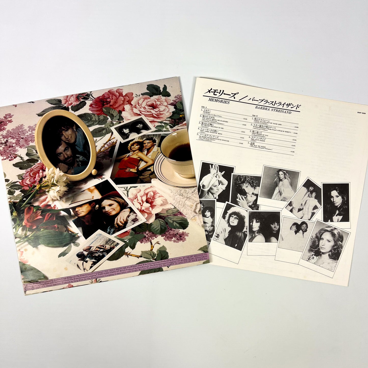 BARBRA STREISAND – Memories 1ª Edizione Giapponese - CBS/Sony 25AP-2229 1981