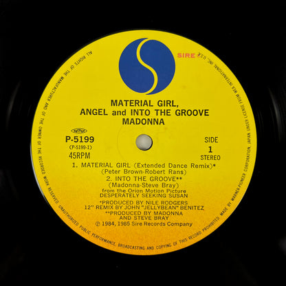 MADONNA – Like a Virgin 1ª Edizione Giapponese – Warner Pioneer P-13033 1984 SHRINK