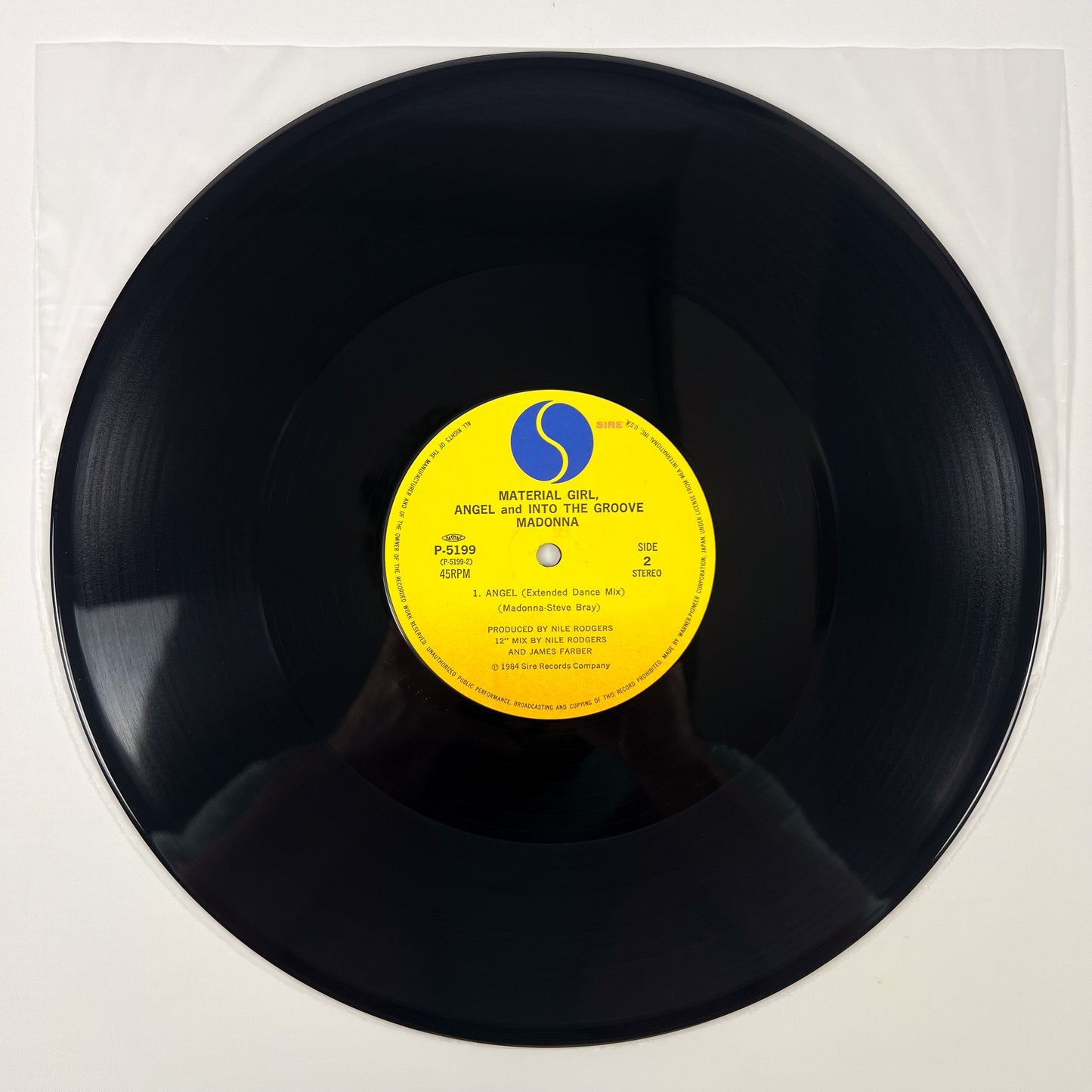 MADONNA – Like a Virgin 1ª Edizione Giapponese – Warner Pioneer P-13033 1984 SHRINK