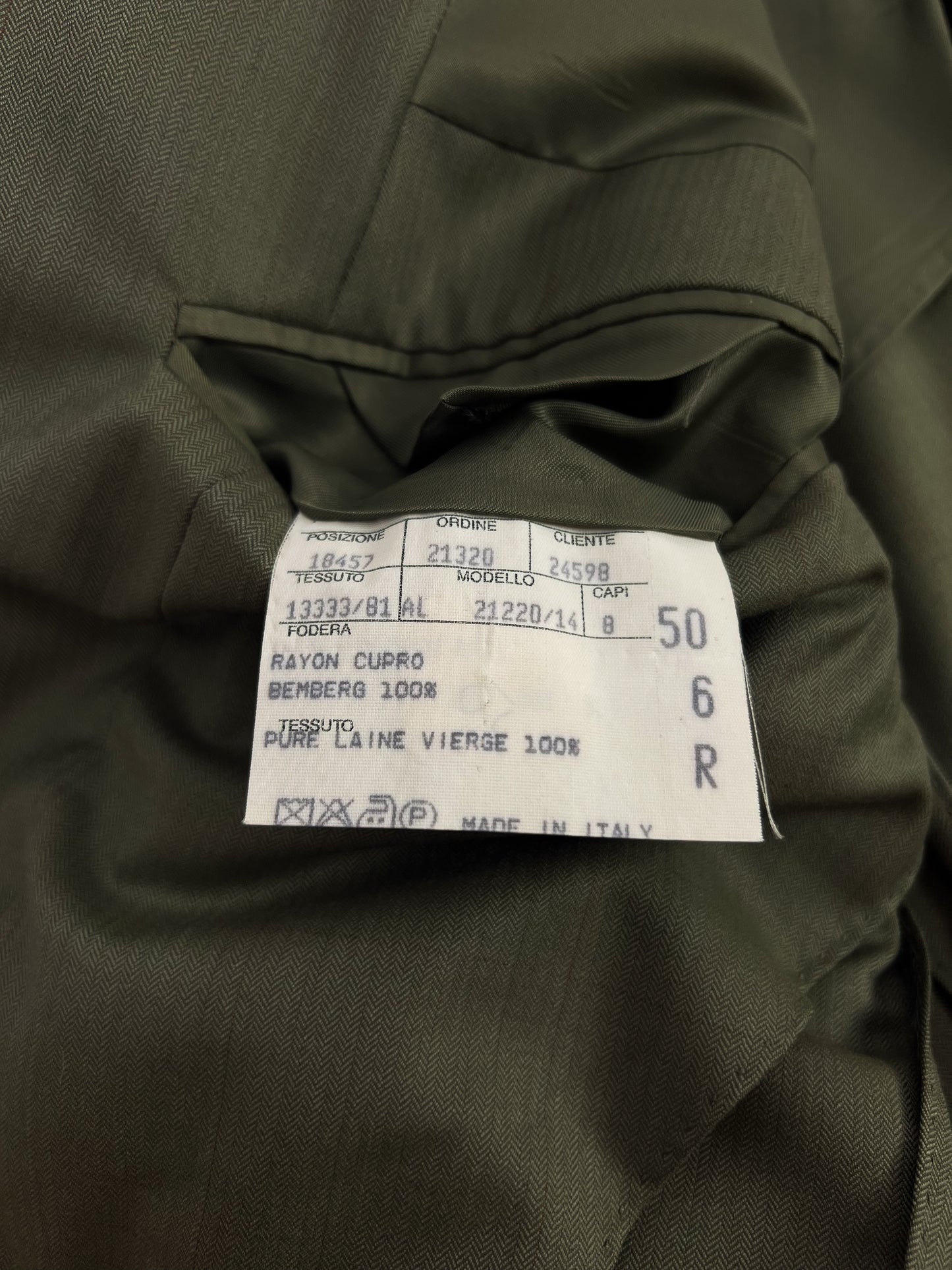 Completo Loro Piana in Pura Lana