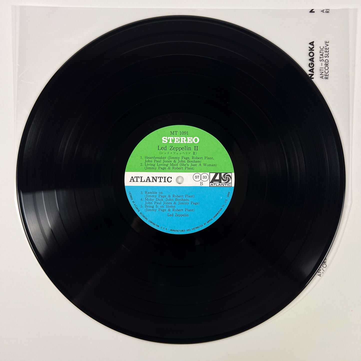 LED ZEPPELIN II – 1ª Edizione Giapponese MT-1091 1969