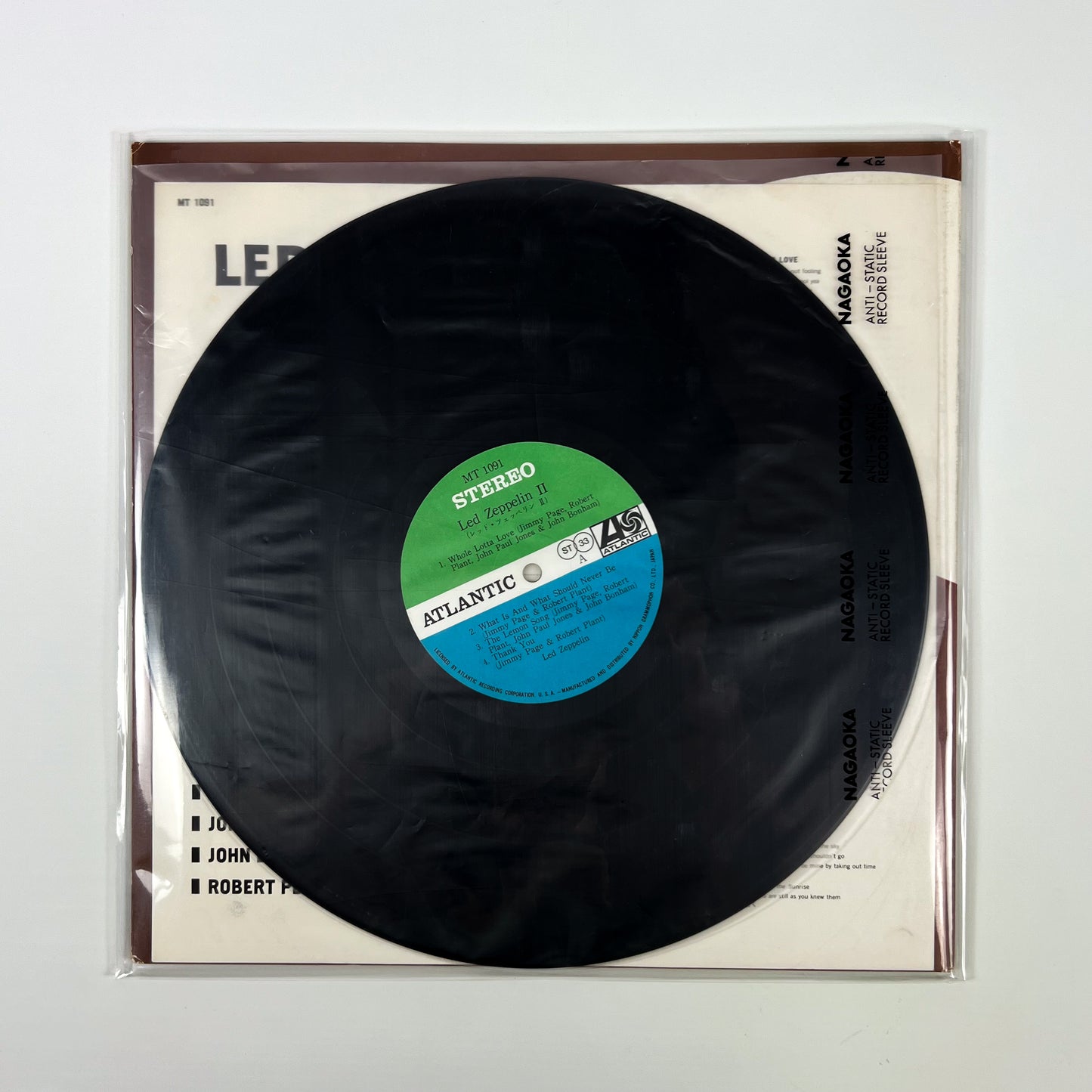 LED ZEPPELIN II – 1ª Edizione Giapponese MT-1091 1969