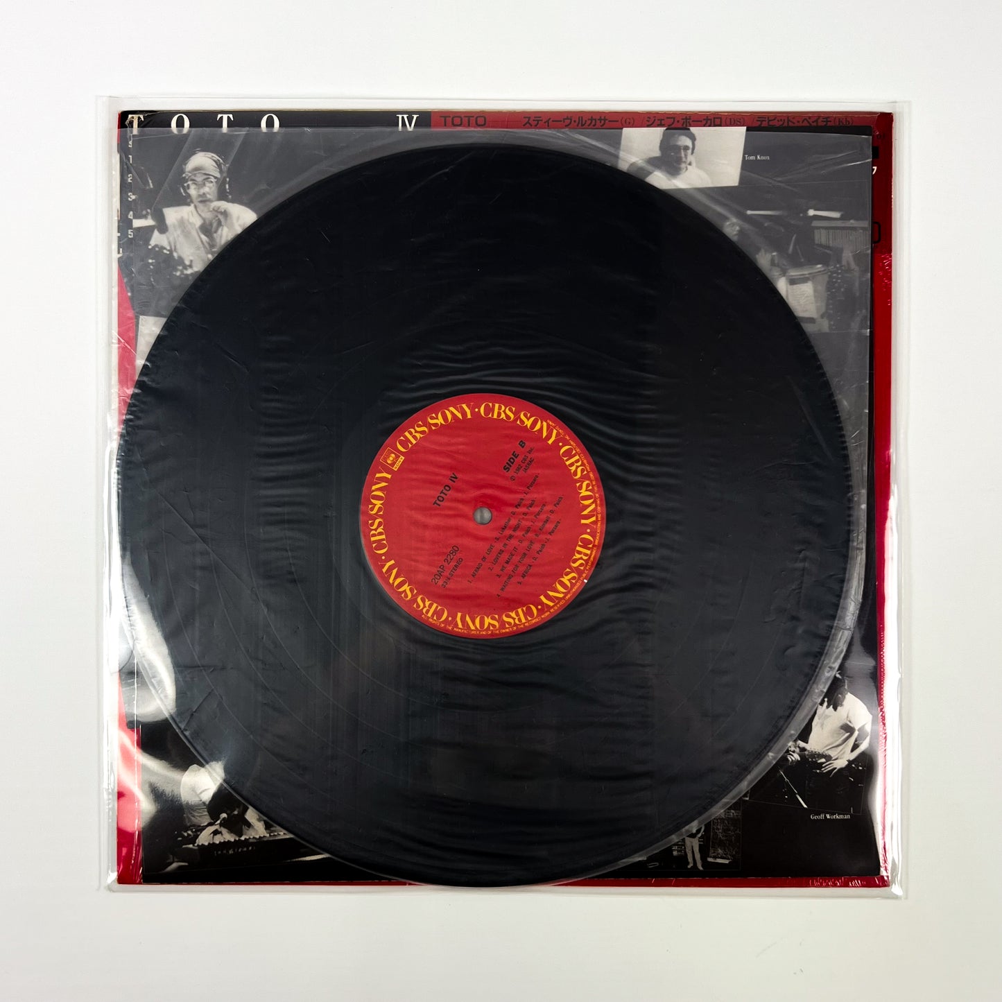TOTO – Toto IV 1ª Edizione Giapponese – CBS/Sony 20AP 2280 1982 SHRINK