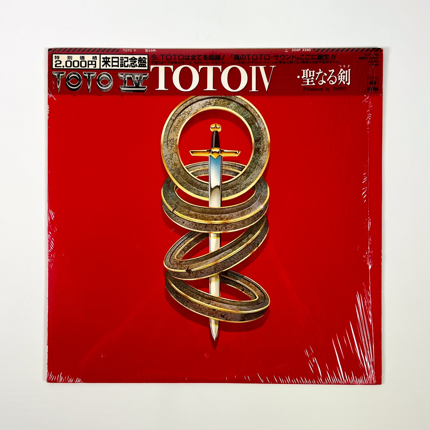 TOTO – Toto IV 1ª Edizione Giapponese – CBS/Sony 20AP 2280 1982 SHRINK