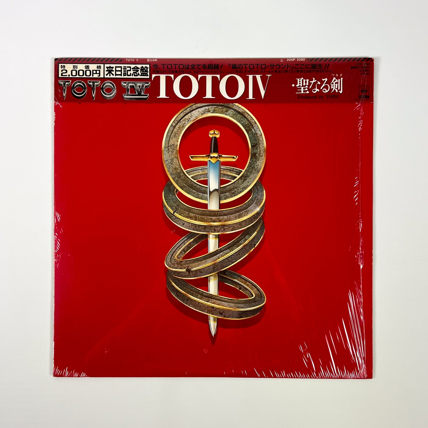 TOTO – Toto IV 1ª Edizione Giapponese – CBS/Sony 20AP 2280 1982 SHRINK