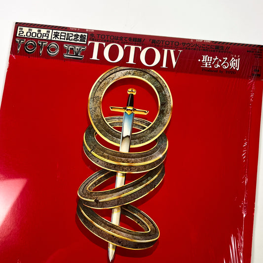 TOTO – Toto IV 1ª Edizione Giapponese – CBS/Sony 20AP 2280 1982 SHRINK