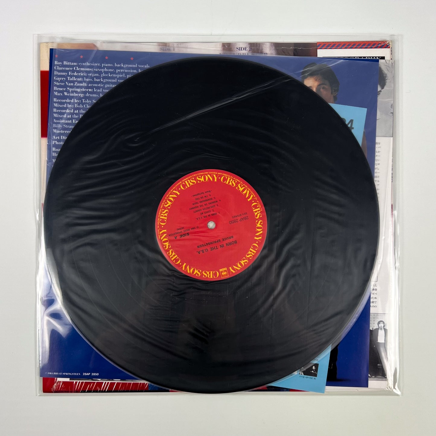 BRUCE SPRINGSTEEN – Born In The U.S.A. 1ª Edizione Giapponese – CBS/Sony 28AP 2850 1984 SHRINK