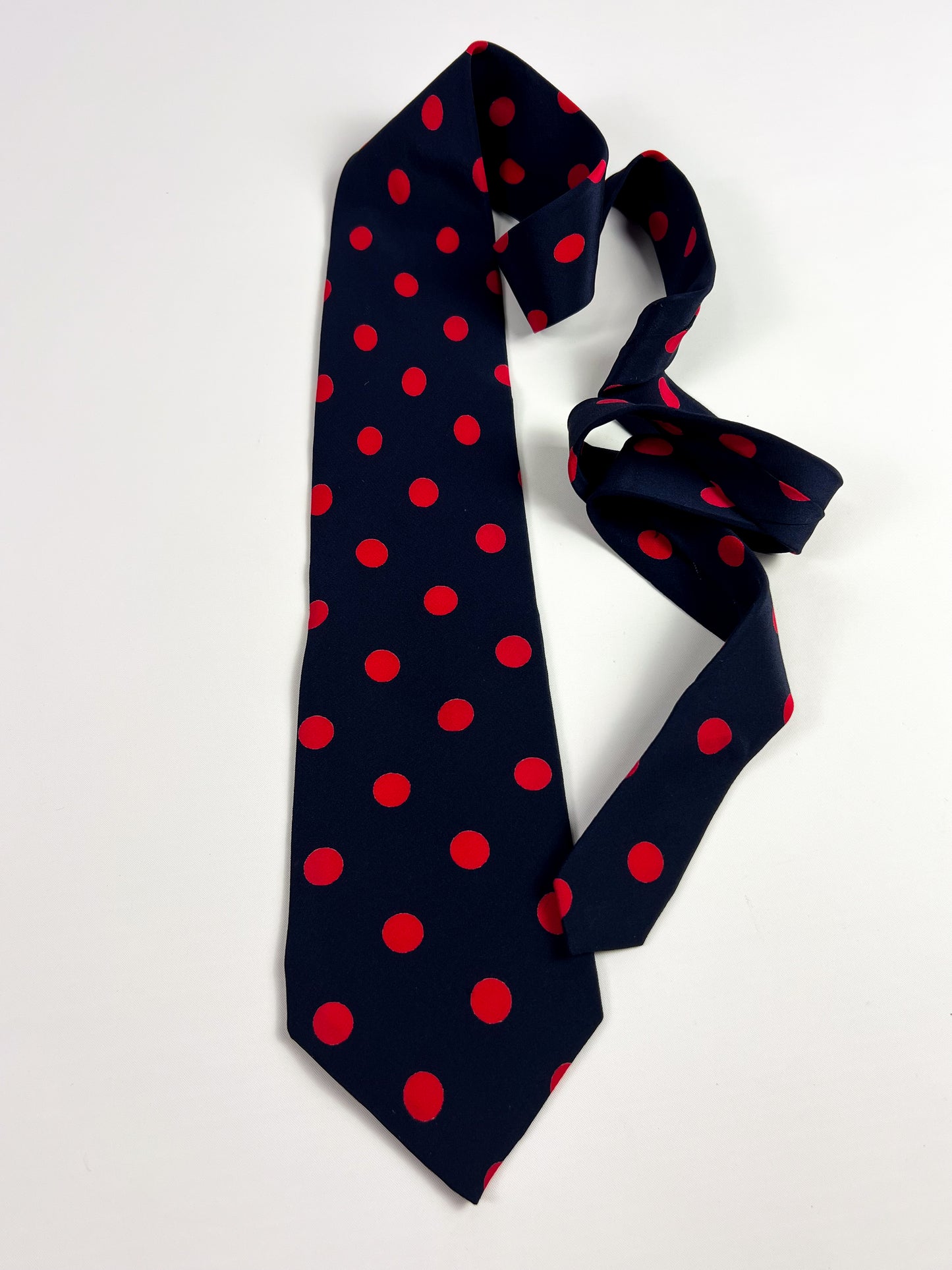 Cravatta Valentino a Pois