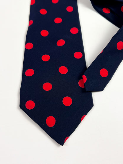 Cravatta Valentino a Pois