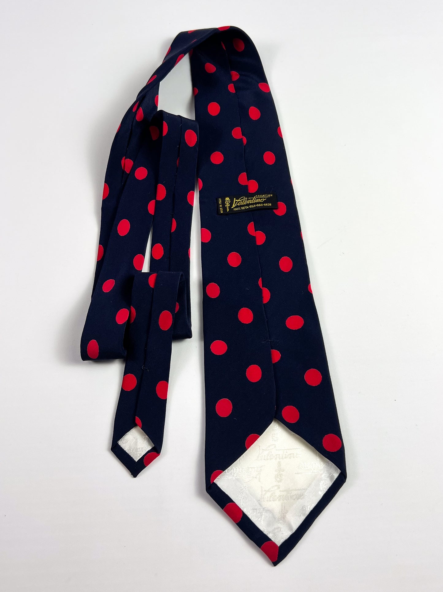 Cravatta Valentino a Pois