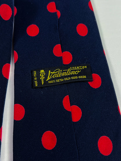 Cravatta Valentino a Pois