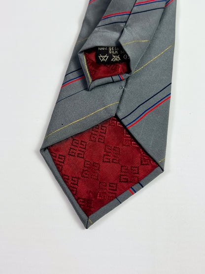 Cravatta vintage Givenchy a righe