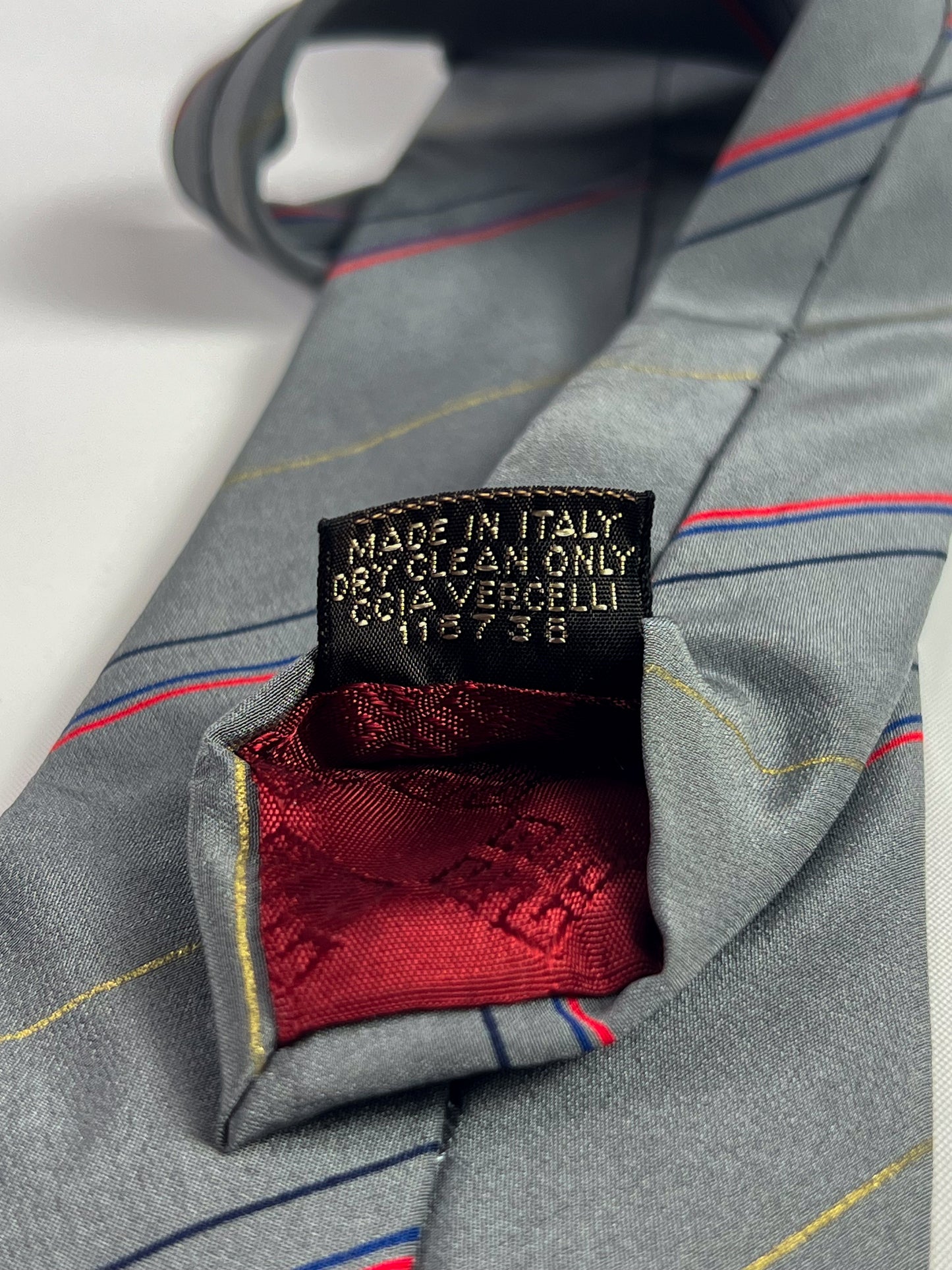 Cravatta vintage Givenchy a righe