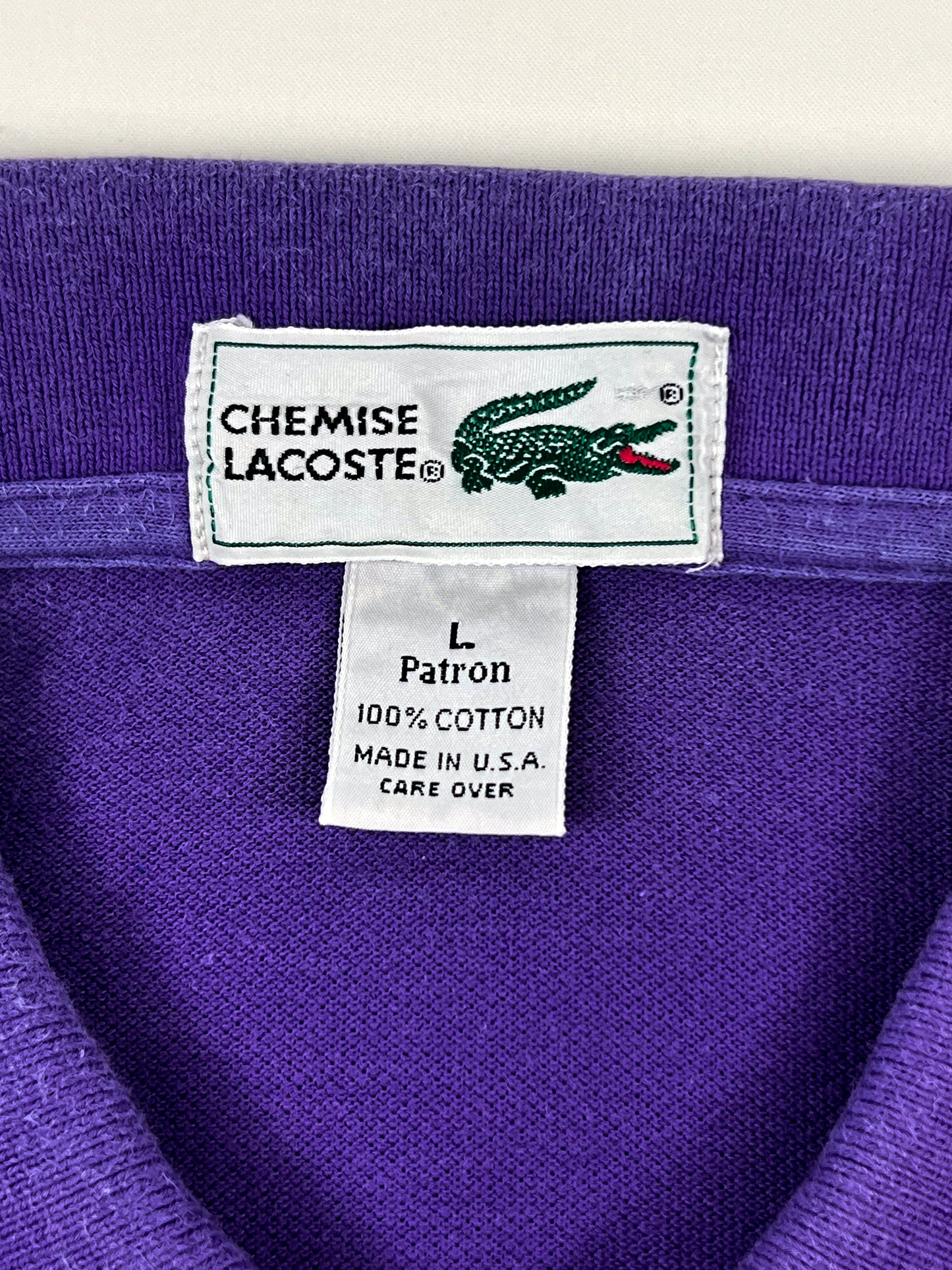 Polo Lacoste Vintage anni ‘80 Made in USA