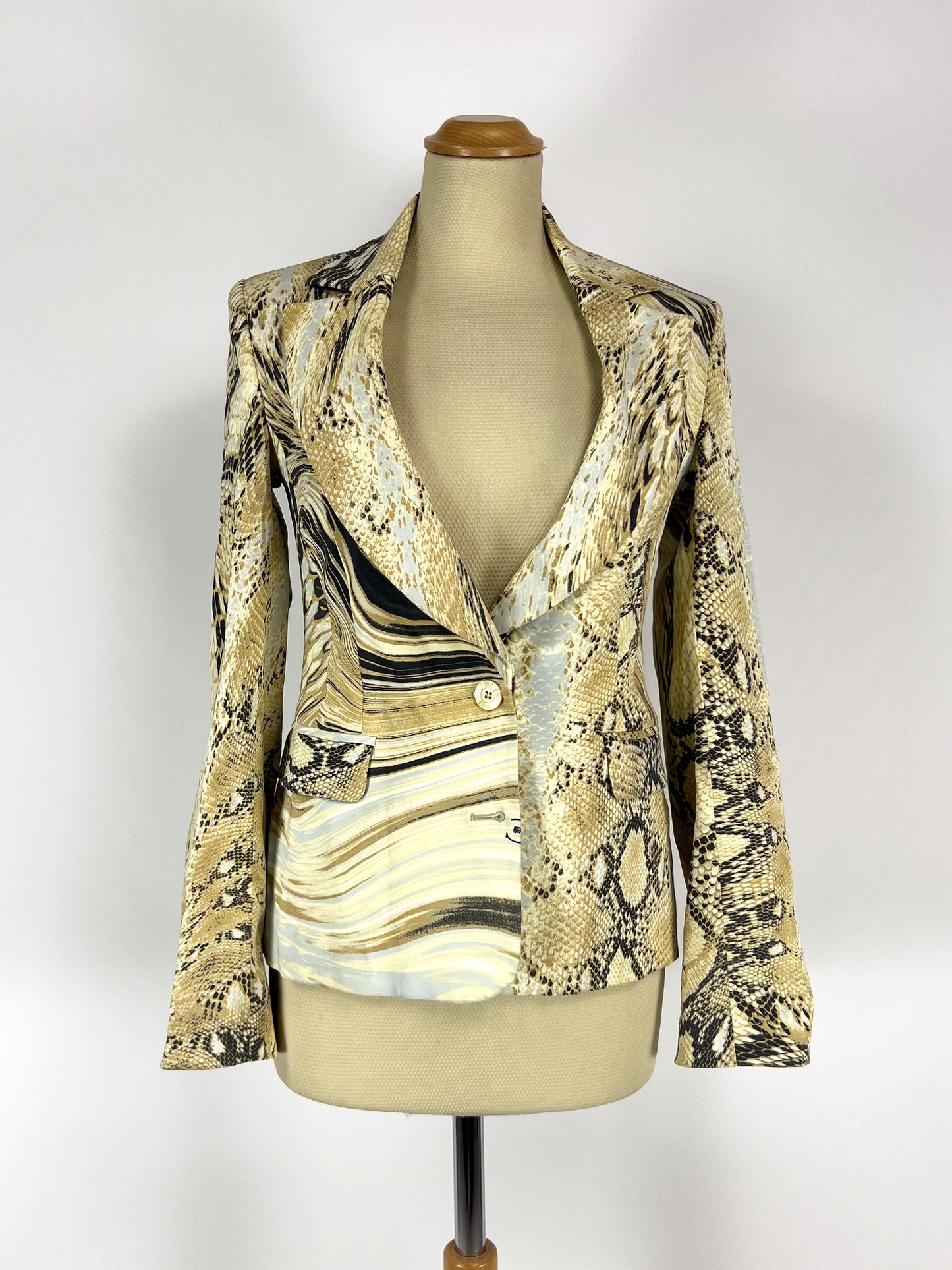 Blazer Just Cavalli Snake Print Y2K