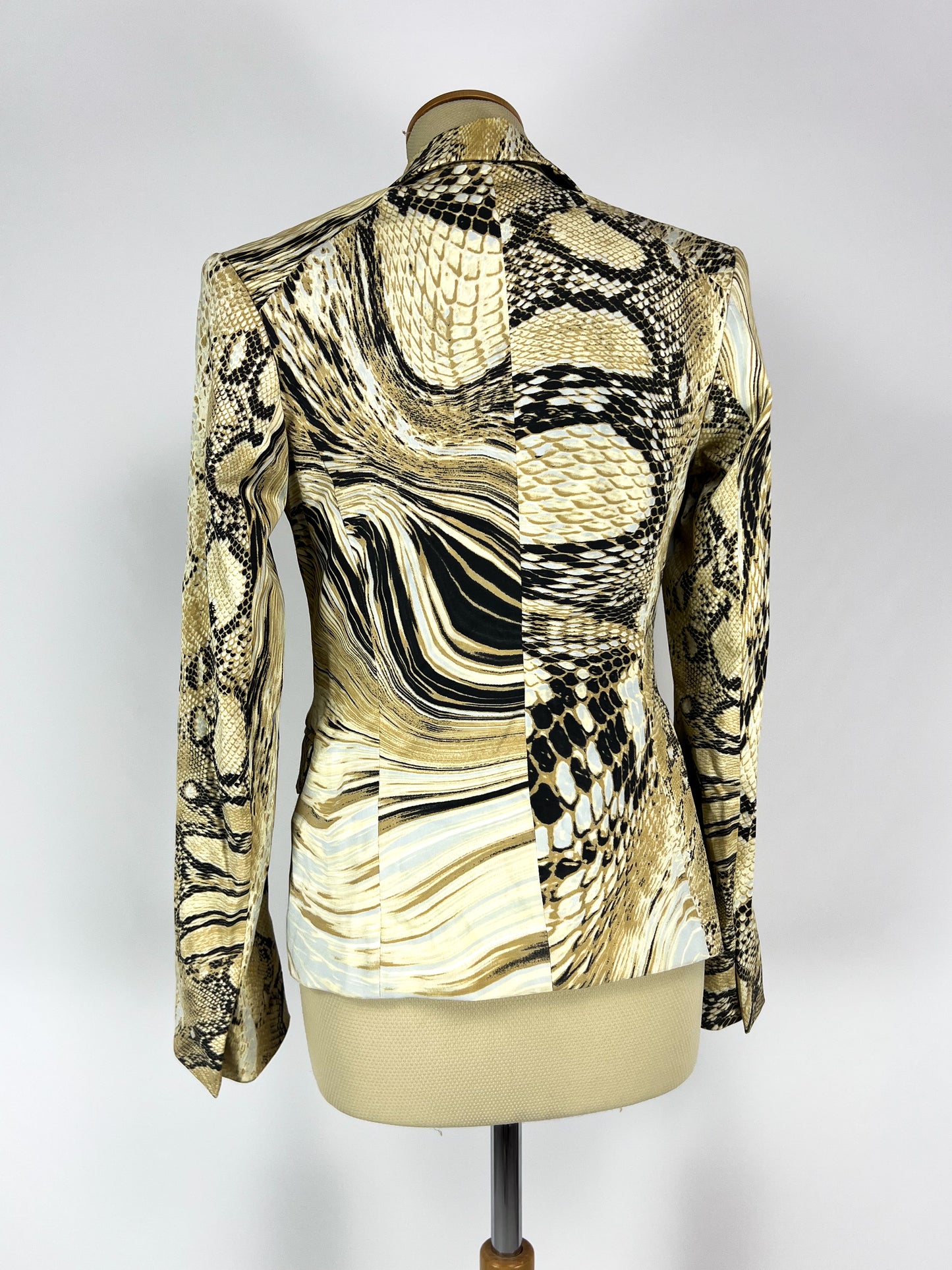 Blazer Just Cavalli Snake Print Y2K