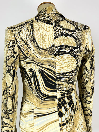 Blazer Just Cavalli Snake Print Y2K