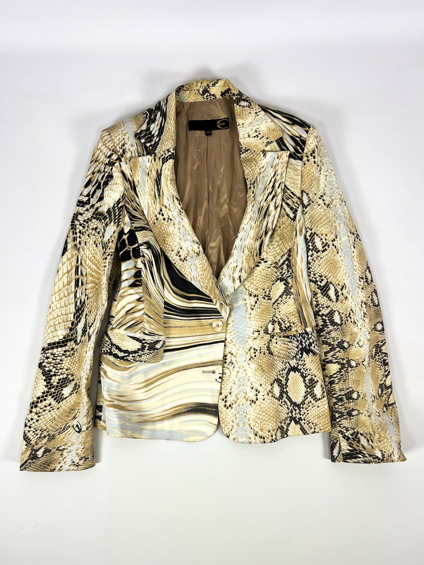 Blazer Just Cavalli Snake Print Y2K
