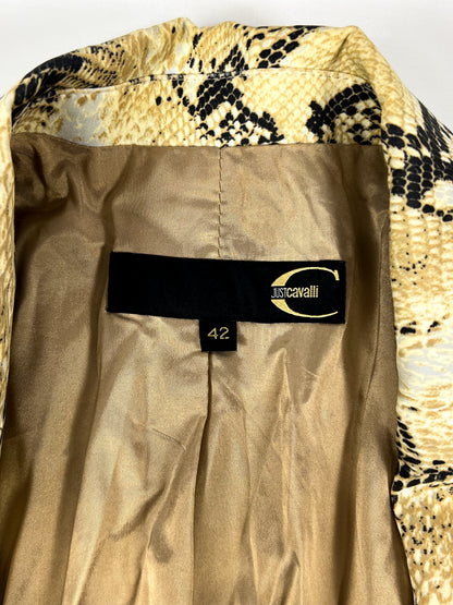 Blazer Just Cavalli Snake Print Y2K