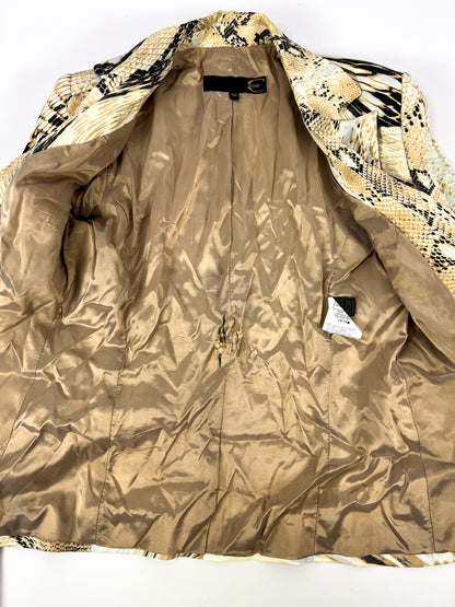 Blazer Just Cavalli Snake Print Y2K