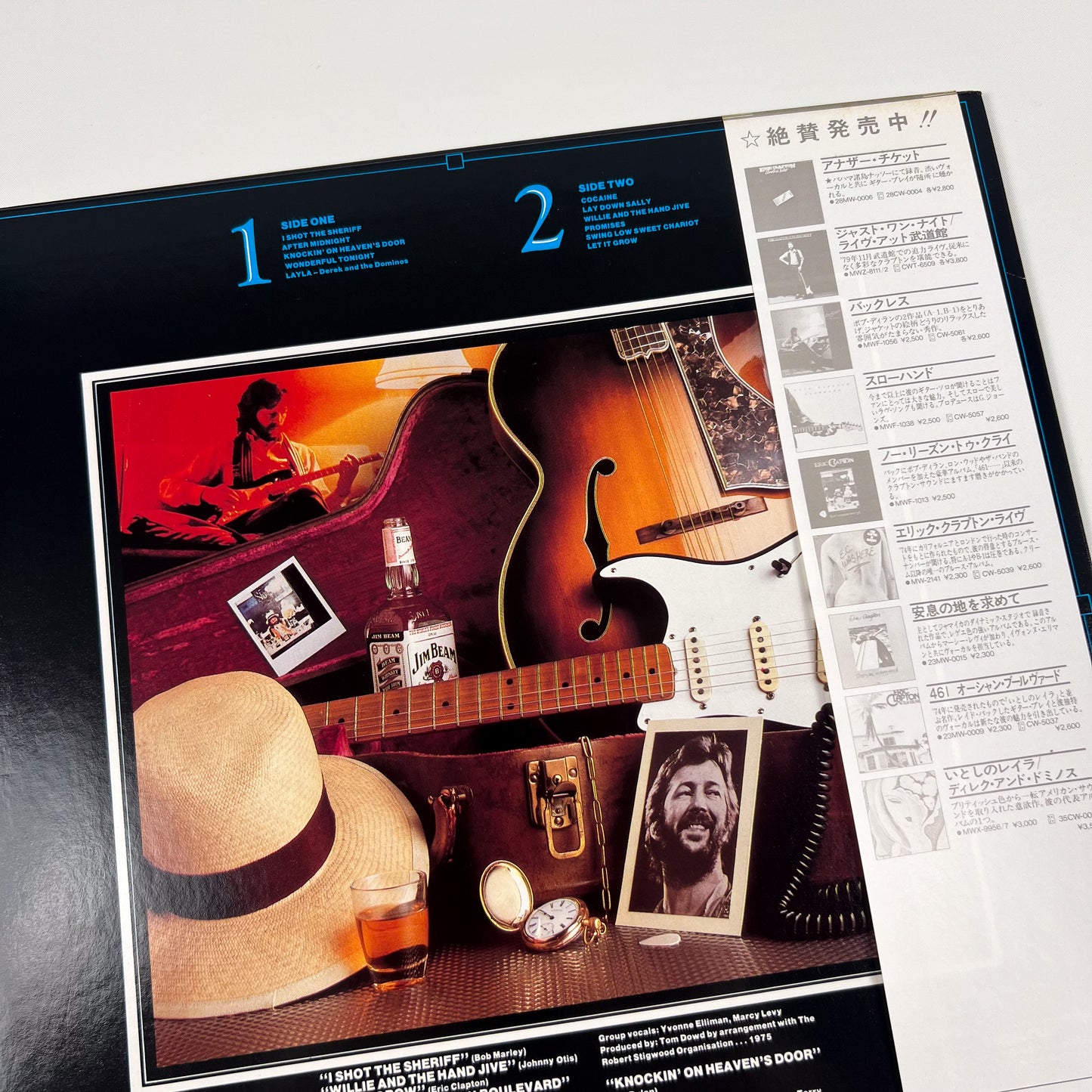 ERIC CLAPTON – Timepieces Best Of Eric Clapton Prima Stampa Giapponese 25MW 0022 1982 OBI