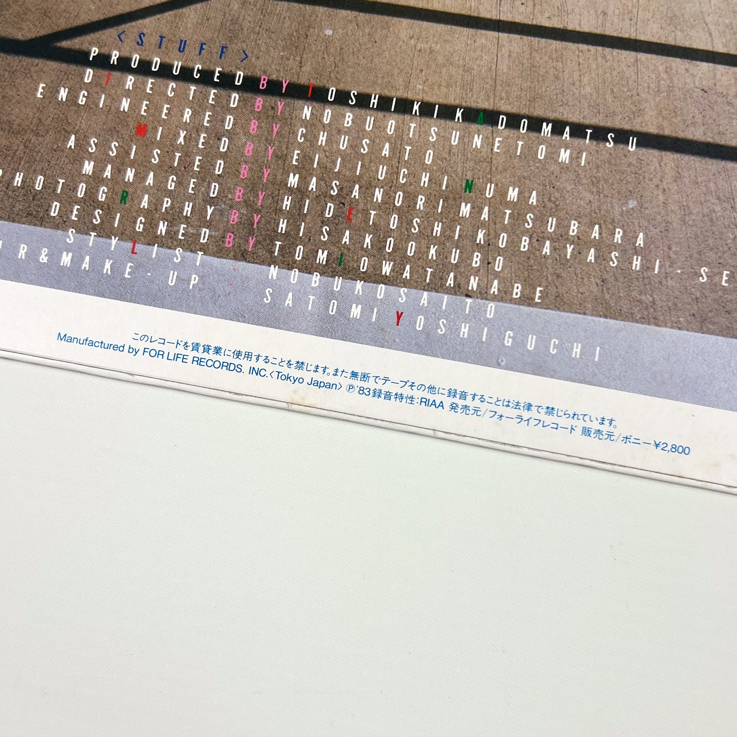 ANRI – Timely!! Prima Stampa Giapponese 28K-63 1983 OBI