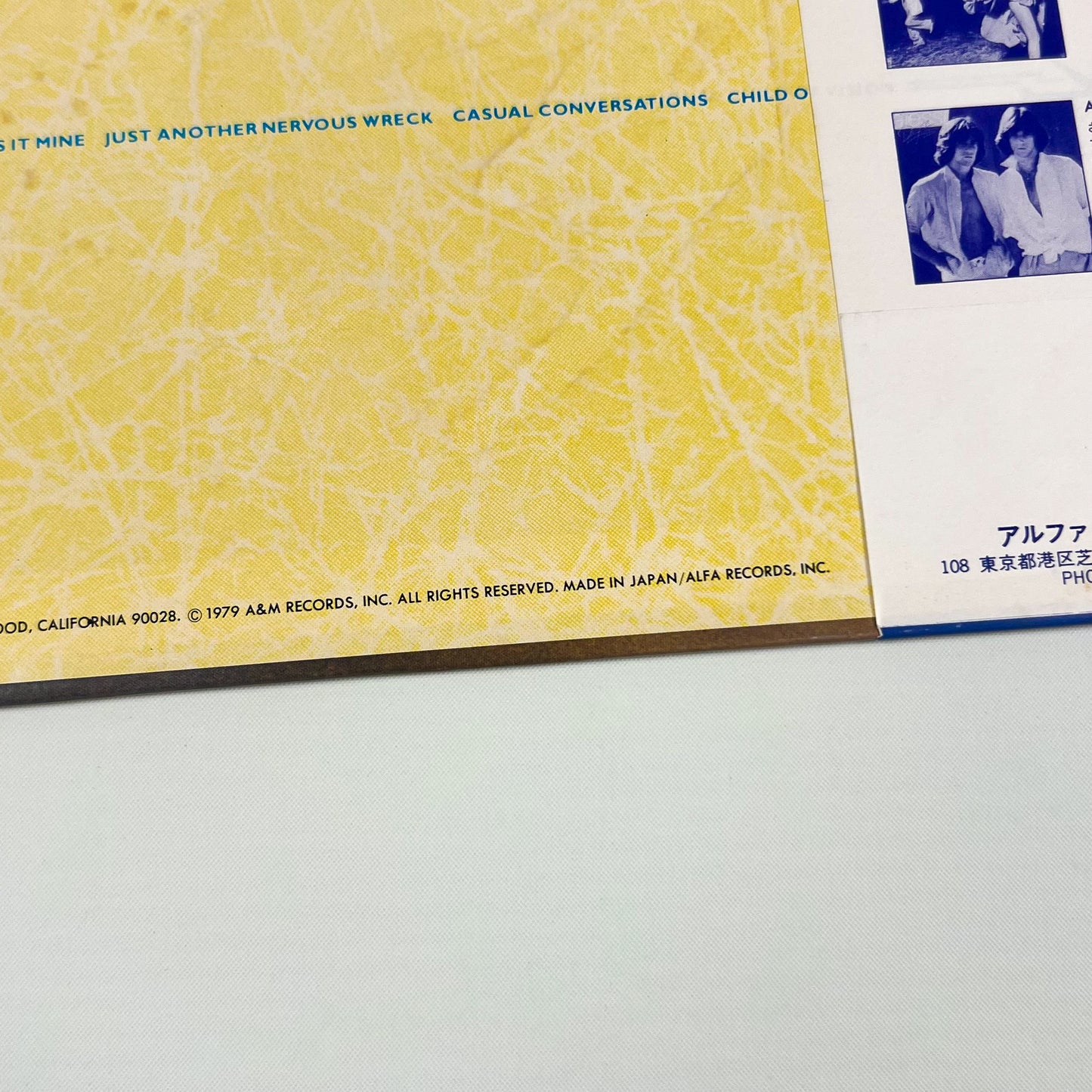 SUPERTRAMP – Breakfast In America Prima Stampa Giapponese AMP-6034 1979 OBI