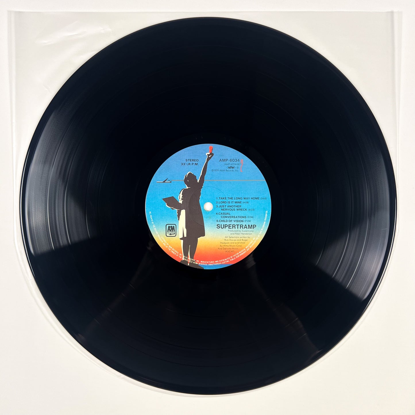 SUPERTRAMP – Breakfast In America Prima Stampa Giapponese AMP-6034 1979 OBI