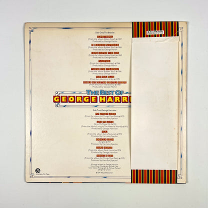 GEORGE HARRISON – The Best Of George Harrison Prima Stampa Giapponese EAS-80720 1977 OBI