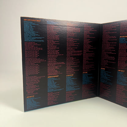 MICHAEL JACKSON – Off The Wall Edizione Giapponese Master Sound 30·3P-273 1979 OBI SHRINK