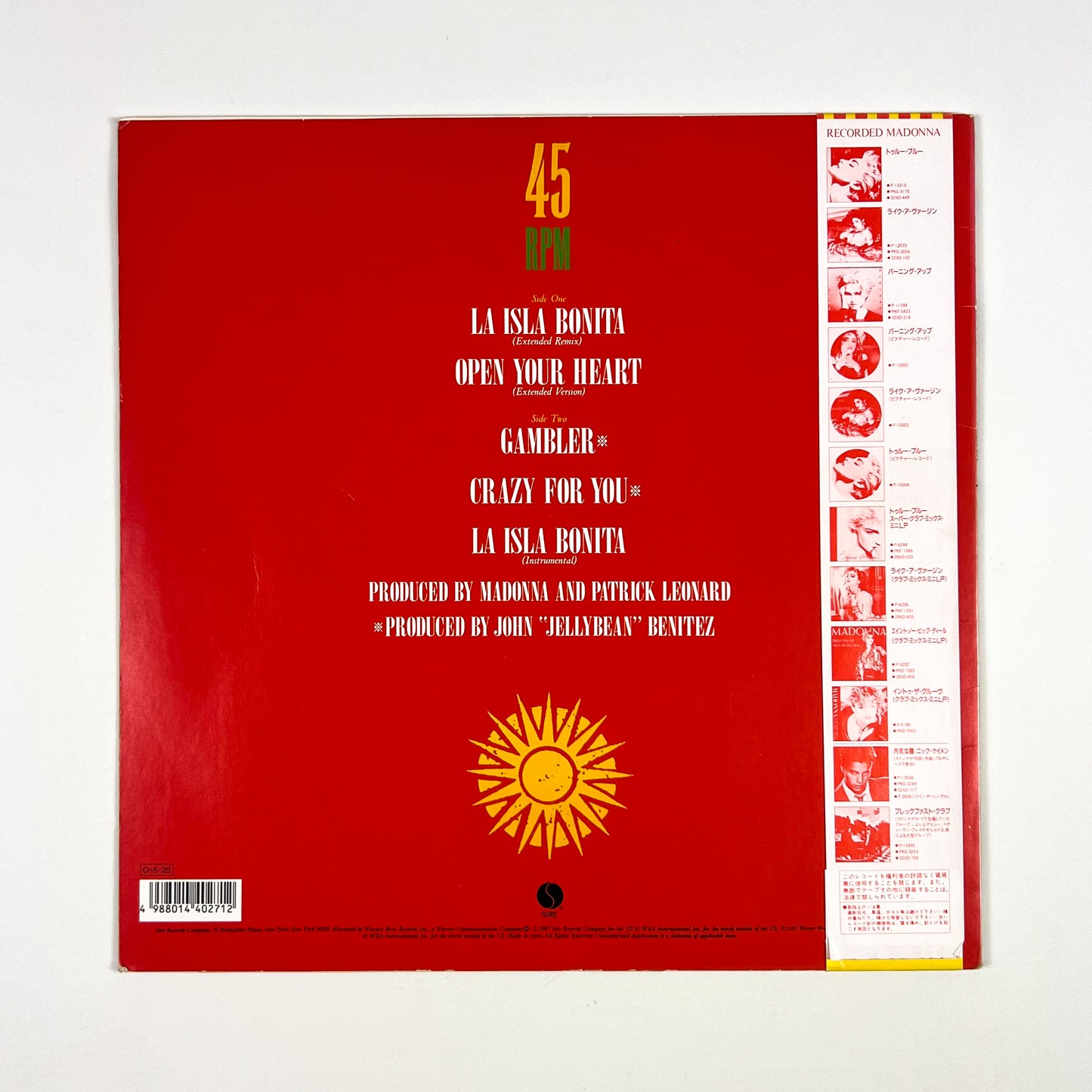 MADONNA "La Isla" Special Promo Bundle