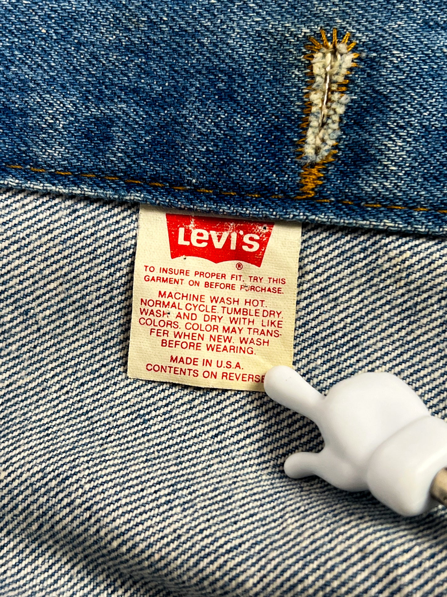 Levi’s Trucker Jacket anni ’80 Made in USA - M