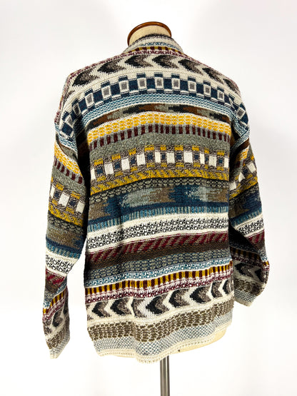 Cardigan Missoni in Lana Alpaca e Mohair anni '80