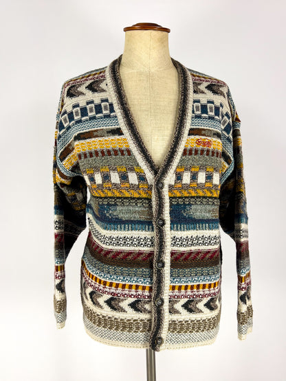 Cardigan Missoni in Lana Alpaca e Mohair anni '80