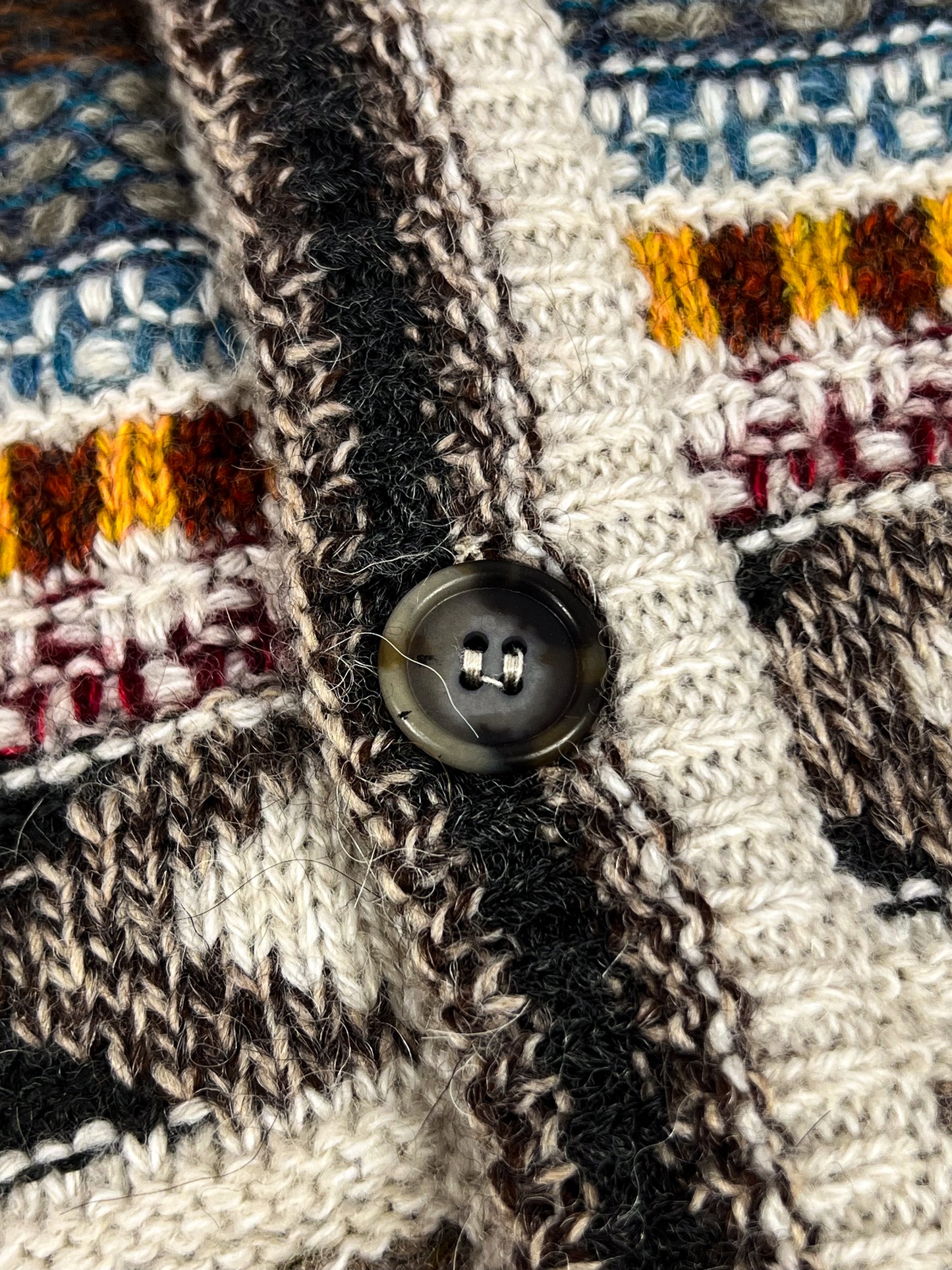 Cardigan Missoni in Lana Alpaca e Mohair anni '80