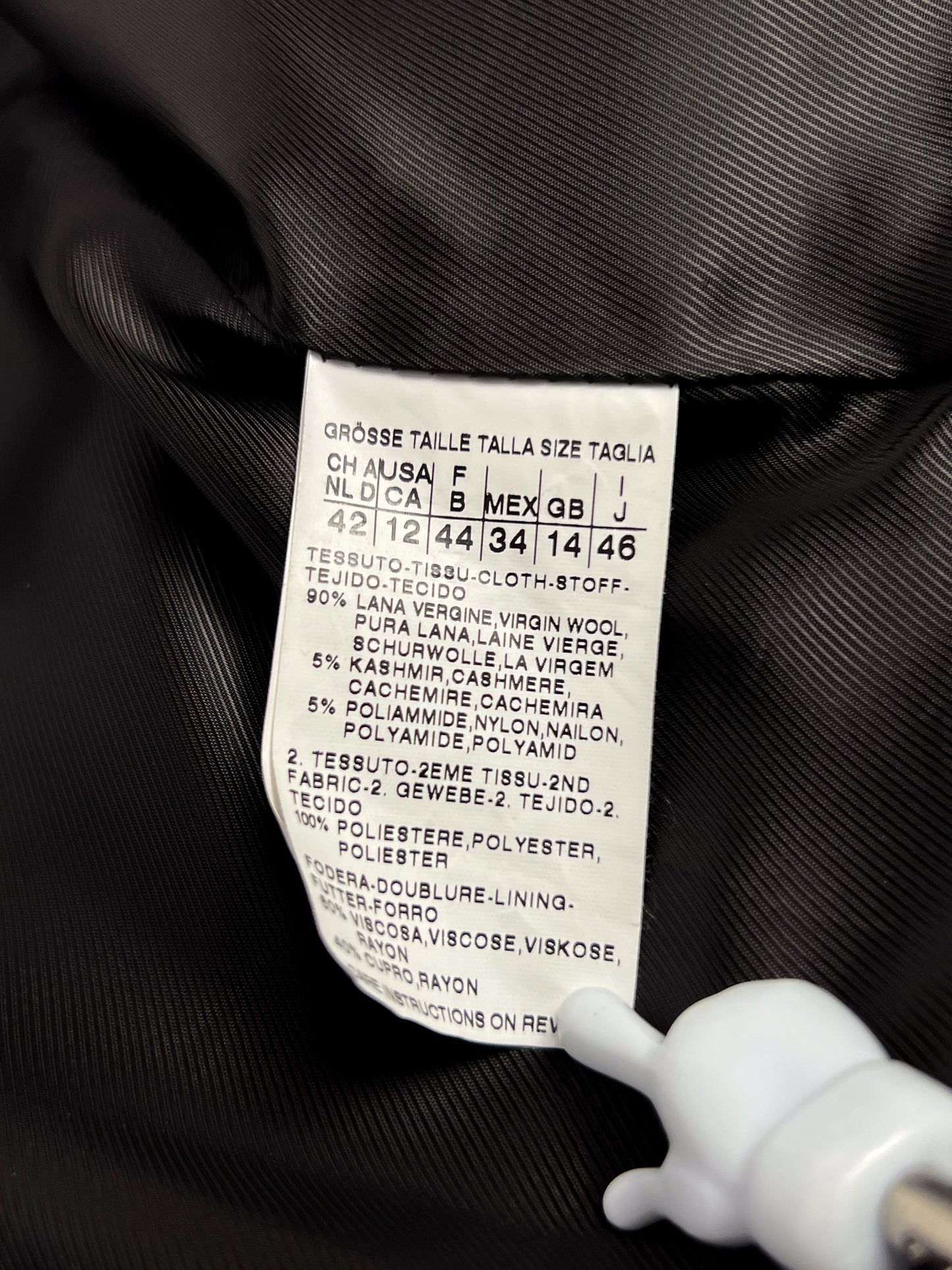 Blazer Max Mara Y2K in Lana e Cashmere