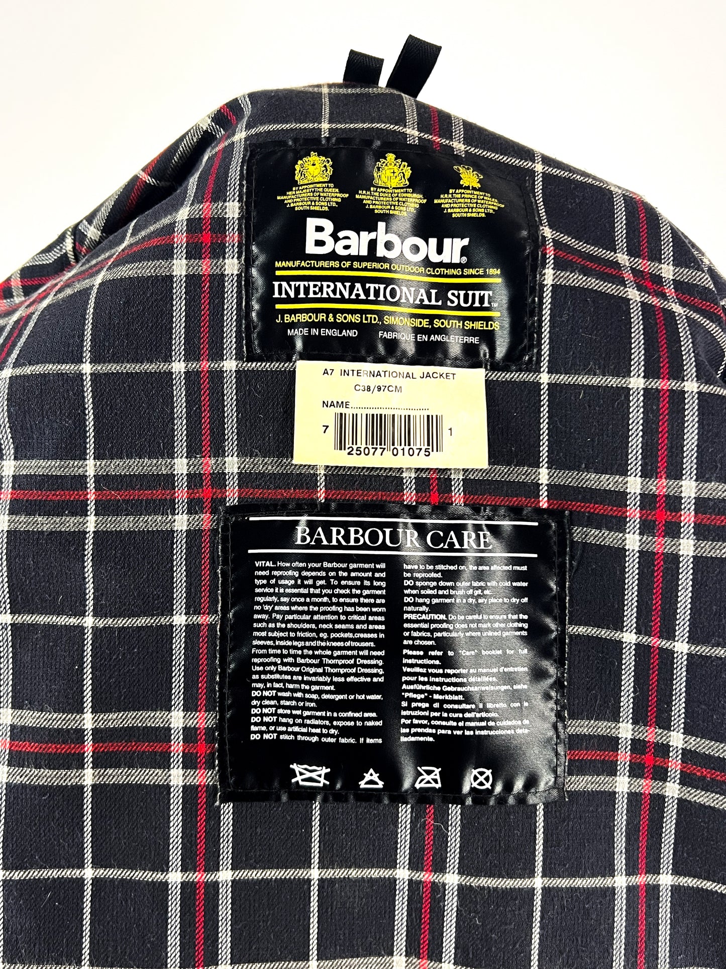 Barbour International A7 1998 C-38 (S) - Spilla