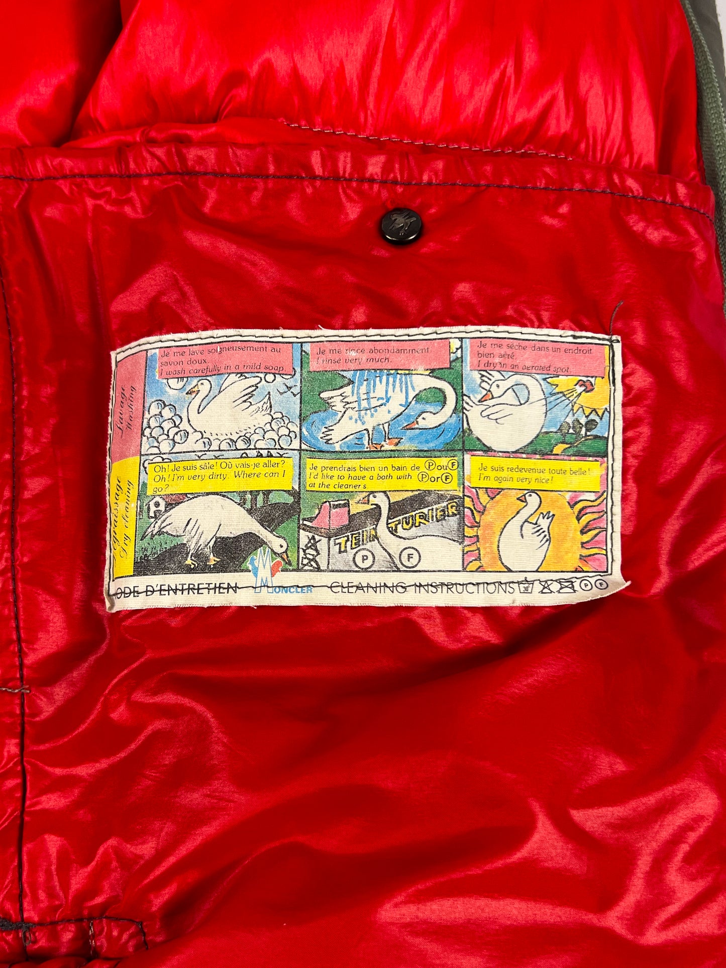 Moncler Grenoble anni '80 - Prima Versione "Spalla Stretta" Taglia 4