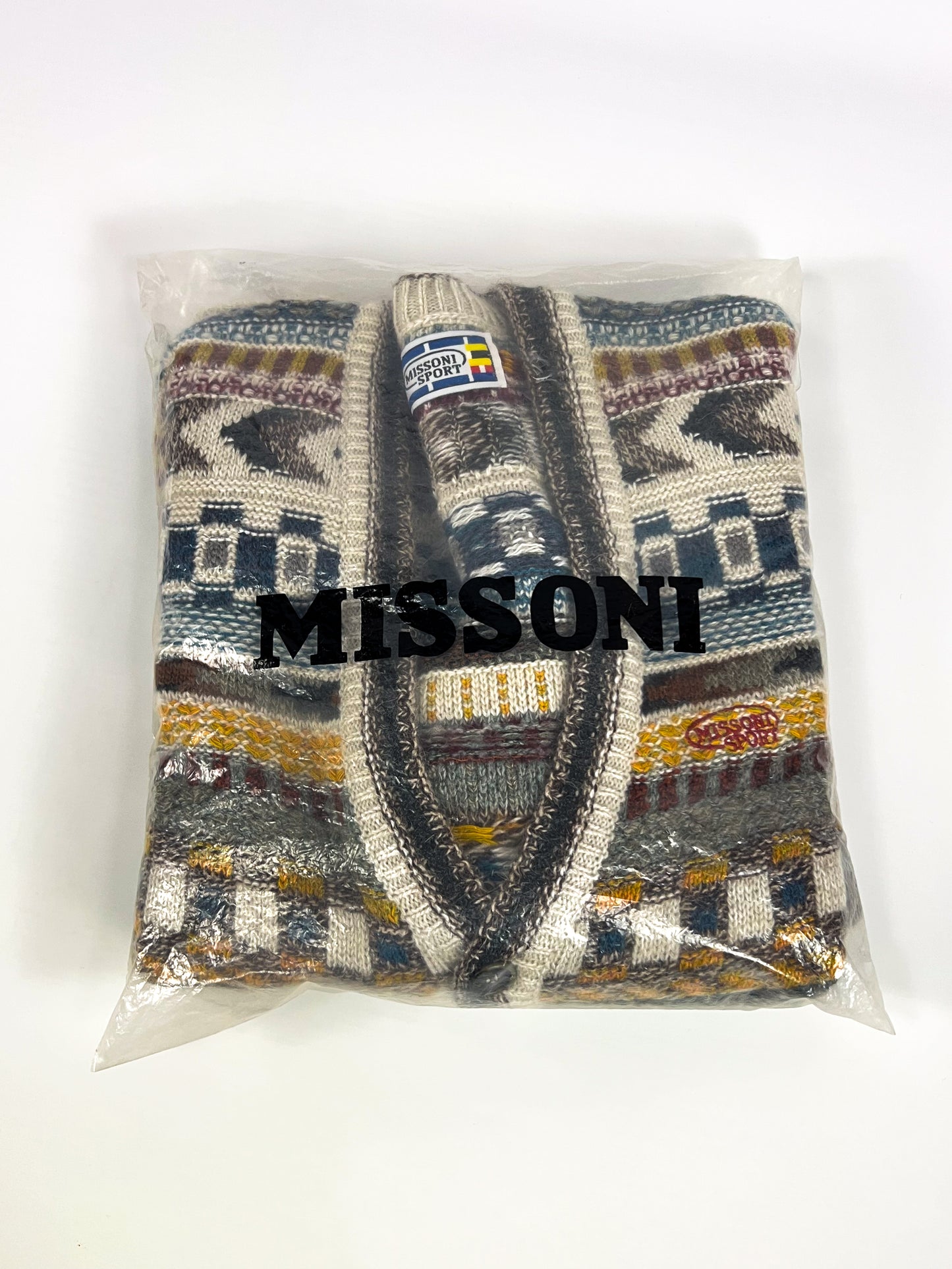 Cardigan Missoni in Lana Alpaca e Mohair anni '80