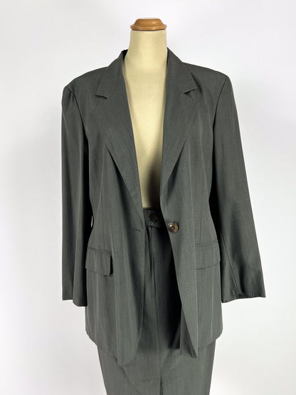 Tailleur Vintage Max Mara in Lana e Seta