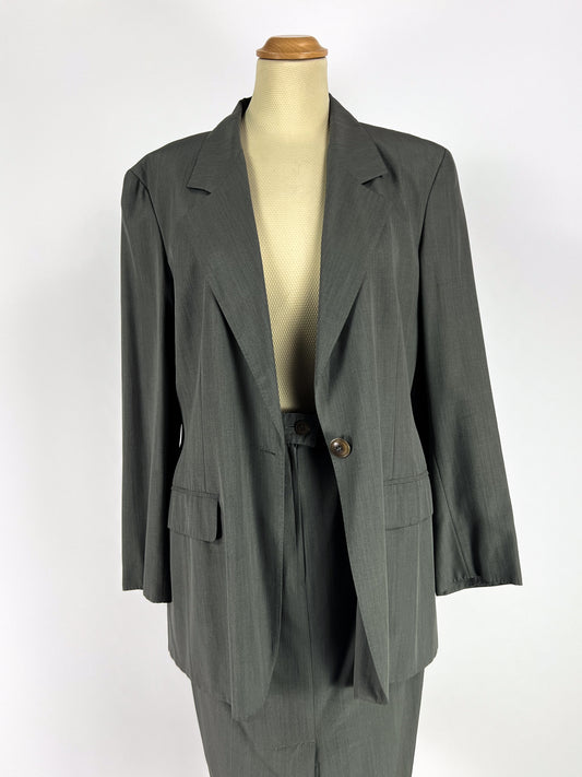 Tailleur Vintage Max Mara in Lana e Seta