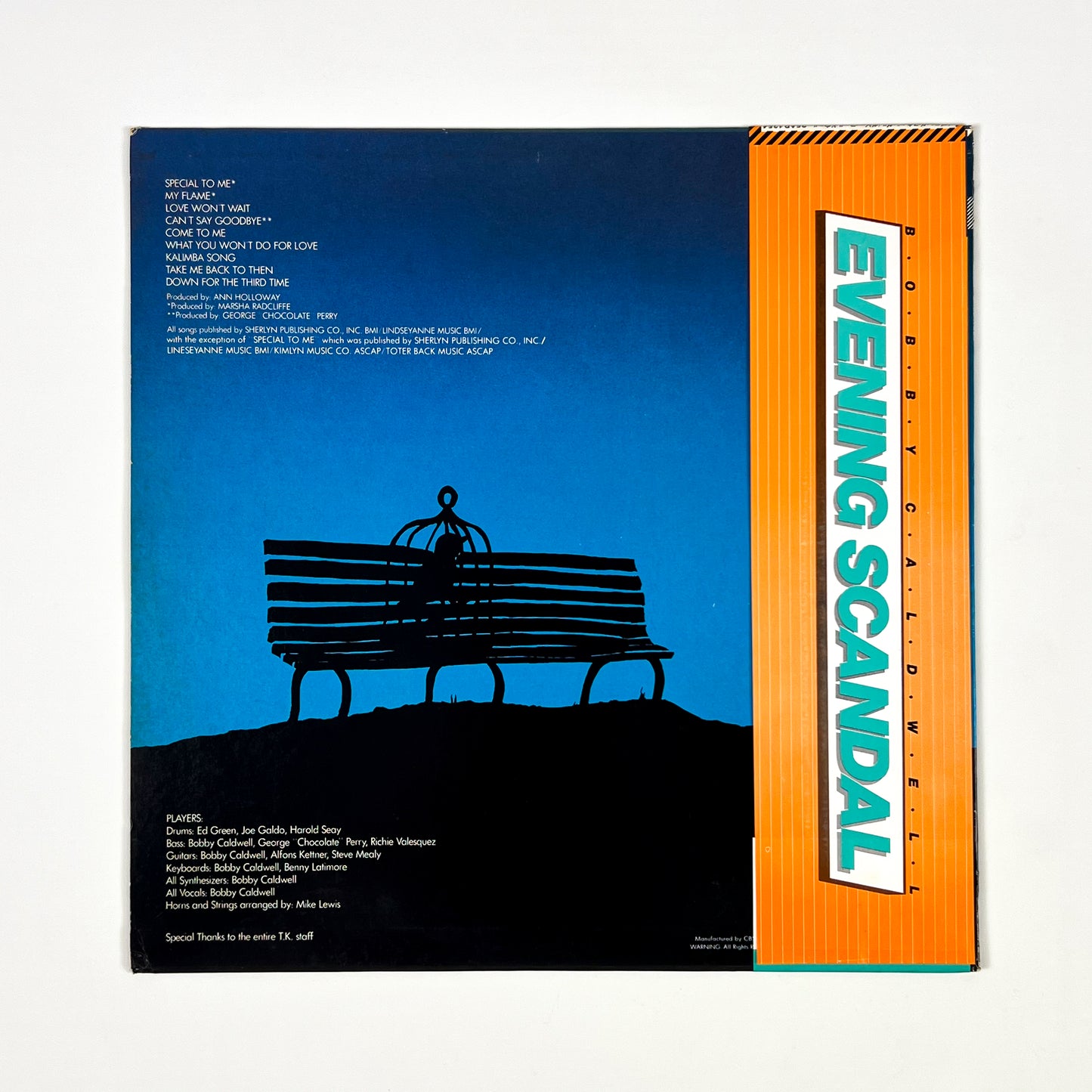 BOBBY CALDWELL – Evening Scandal Prima Stampa Giapponese 25AP 1354 1978 OBI