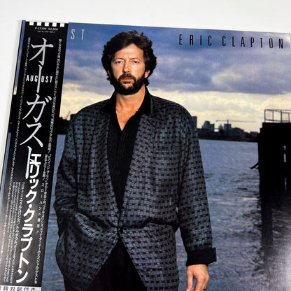 ERIC CLAPTON – August Prima Stampa Giapponese 1986 P-13390 OBI