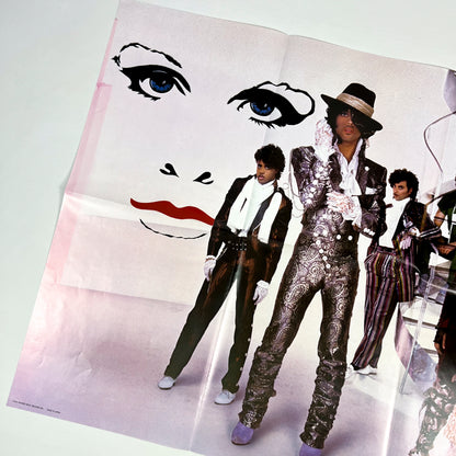 PRINCE AND THE REVOLUTION – Purple Rain Prima Stampa Giapponese P-13021 1984 OBI Purple Vinyl Poster
