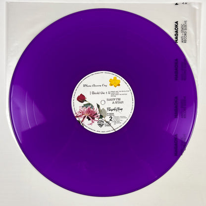 PRINCE AND THE REVOLUTION – Purple Rain Prima Stampa Giapponese P-13021 1984 OBI Purple Vinyl Poster