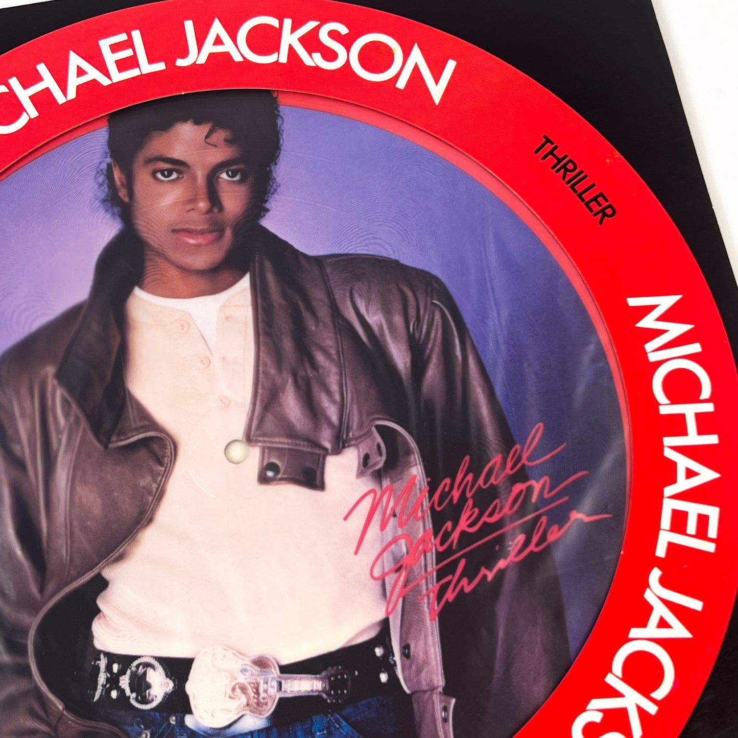 MICHAEL JACKSON – Thriller Limited Edition Giapponese 28·3P-455 1982 OBI Picture Disc