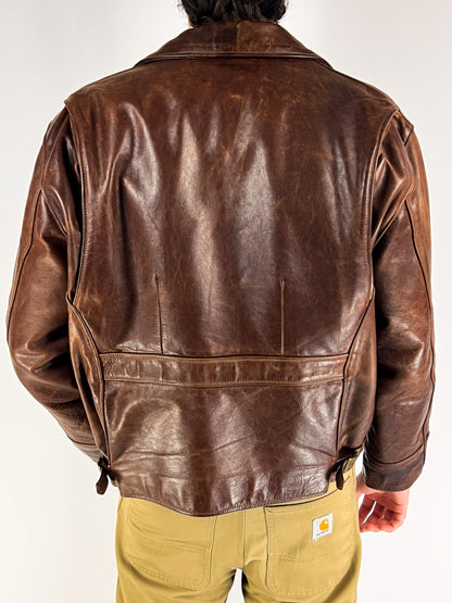 Giacca in Pelle Americanino primi anni '80 - Rara