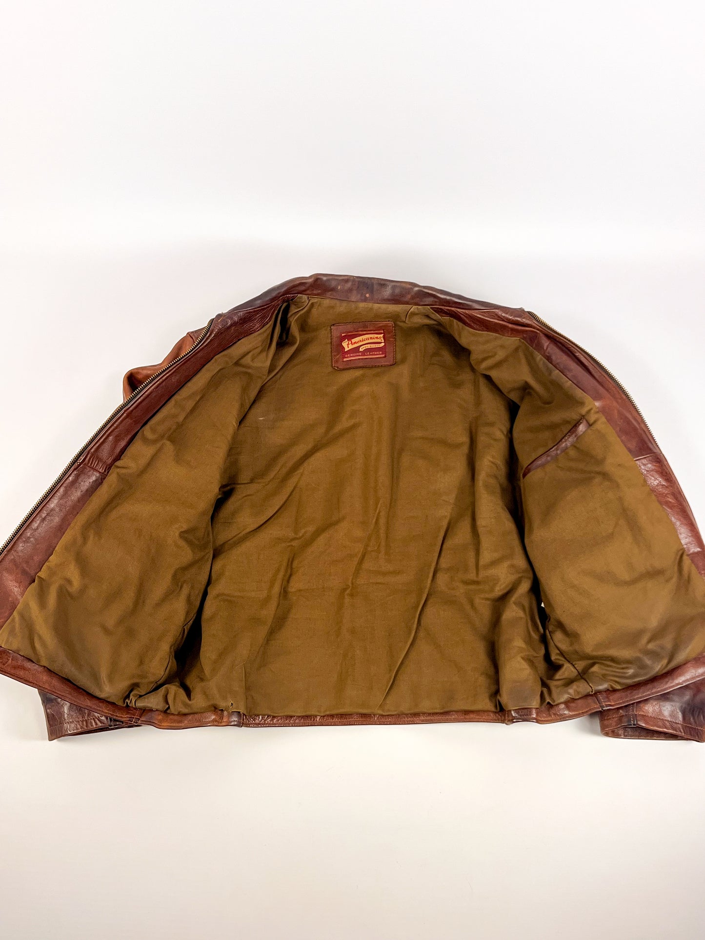 Giacca in Pelle Americanino primi anni '80 - Rara