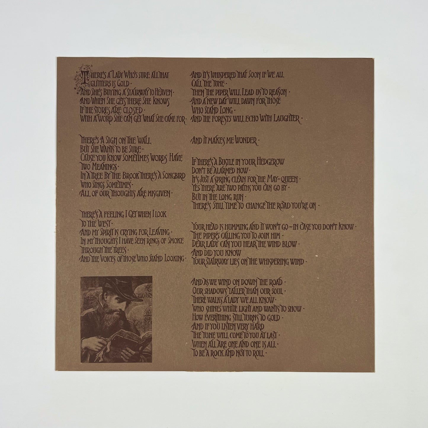 LED ZEPPELIN – Led Zeppelin IV Prima Stampa Giapponese P-8166A 1971 OBI