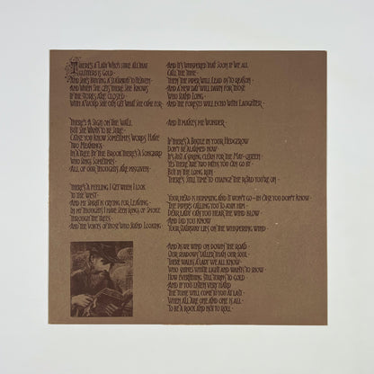 LED ZEPPELIN – Led Zeppelin IV Prima Stampa Giapponese P-8166A 1971 OBI